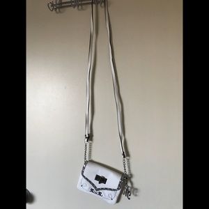 Miss Me small white crossbody purse!